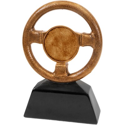 Steering Wheel Resin Award - 7"