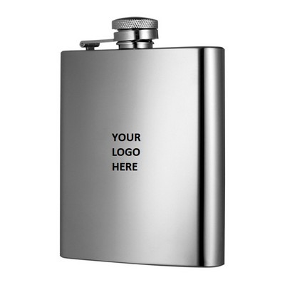 Stainless Steel Hip Flask 6oz