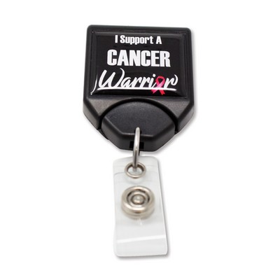 I Support A Cancer Warrior B-Reel (TM) Badge Reels