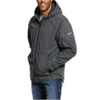 Ariat® FR DuraLight Stretch Canvas Men's Iron Gray Jacket