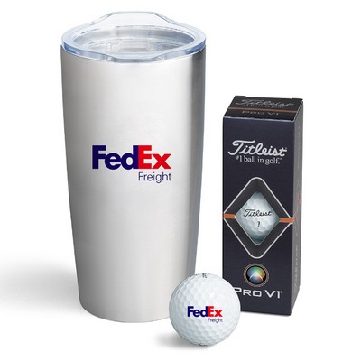 Titleist 3-Ball Custom Tumbler