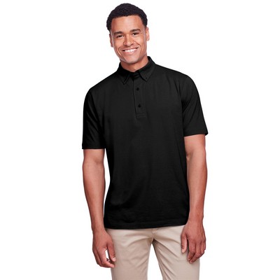 ULTRACLUB Men's Lakeshore Stretch Cotton Performance Polo