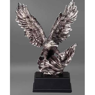 Silver Eagle Gallery Resin Statue