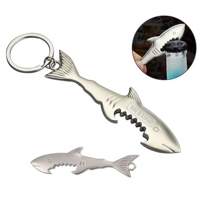 Shark Bottle Opener Key Chain