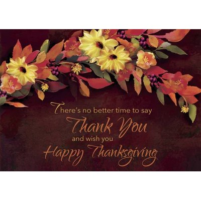 Autumn Swag Thanksgiving Cards