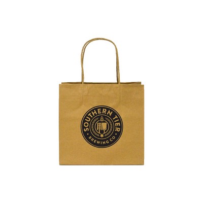 Kraft Turn Top Paper Shopper