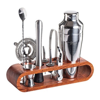 10-Piece Cocktail Bar Set (Stainless Steel)