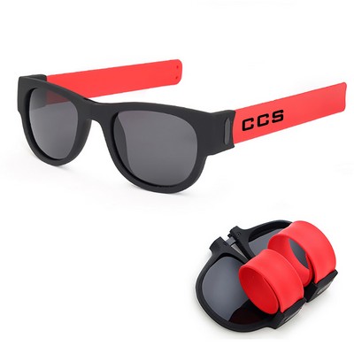 Silicone Slap Bracelet Sunglasses