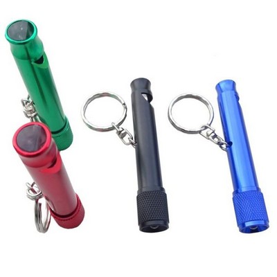 LED Opener Whistle Keychain