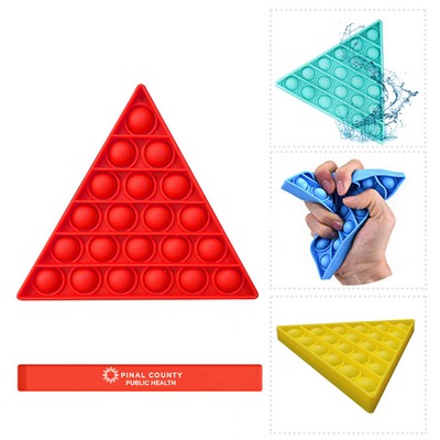 Triangle Shape Push Bubble Fidget Toy