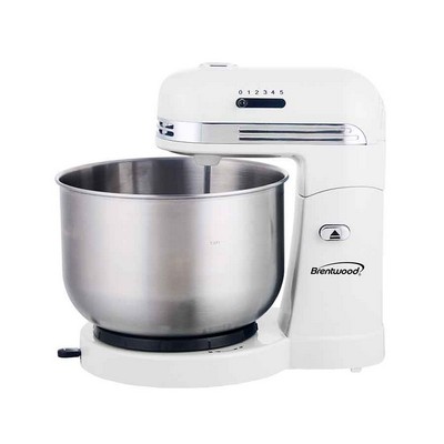 White 5 Speed Retro Stand Mixer