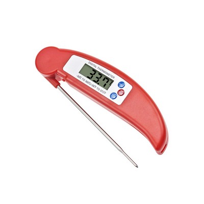 Foldable water thermometer