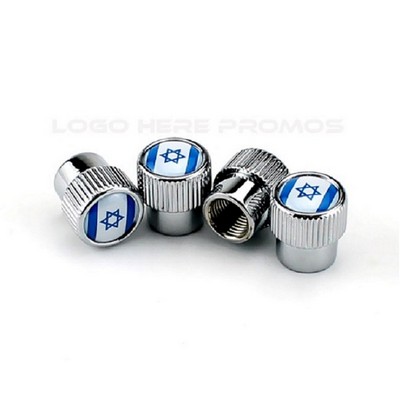 Aluminum Car Tire Valve Stem Caps (0.63"x0.50")