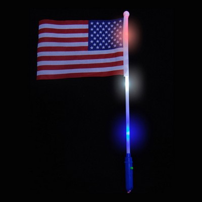 LED Polyester Pride Stick Flag