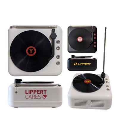 Retro Record Player Wireless Speaker