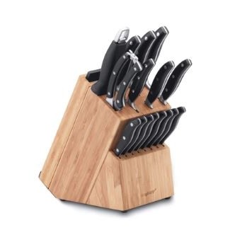 BergHoff® Essentials Forged 20 Piece Cutlery Set w/Block