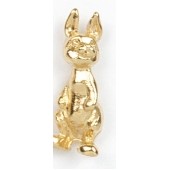 Rabbit w/Baggy Pants Stock Cast Lapel Pin