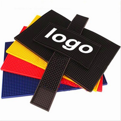 Rubber/PVC 3.5"x20" Non-Slip Bar/Counter Mat