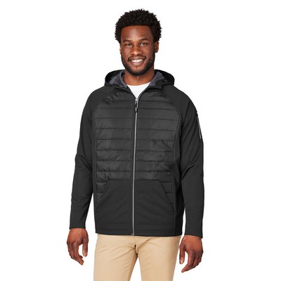 CORE 365 Unisex Techno Lite Hybrid Hooded Jacket