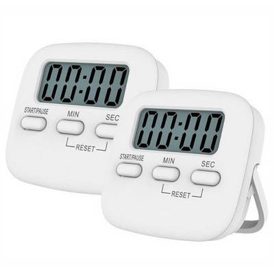 Digital Cooking Timer With Magnetic Backing