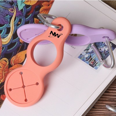 Silicone Carabiners With Water Bottle Holders And Towel Buckles