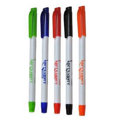 Plastic Cap & Barrel Ball Point Pen