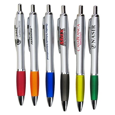 Metal Ballpoint Click Stylus Pen