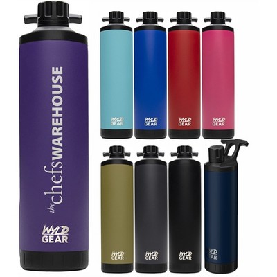 24 Oz. Wyld Gear® Mag Stainless Steel Water Bottle