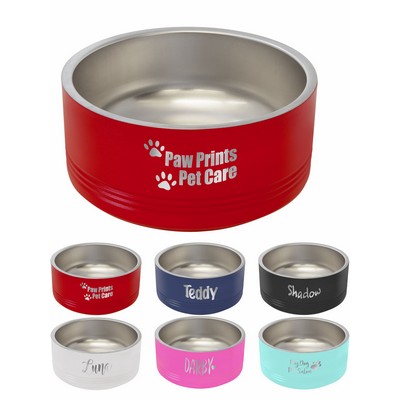 32 Oz. Polar Camel® Stainless Steel Pet Bowl