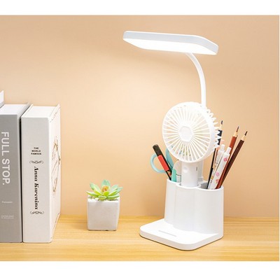 3 Level Brightness Adjustable USB LED desk Lamp