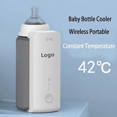 Portable Bottle Warmer USB Bottle Warmer For Breastmilk And Formula With LCD Display