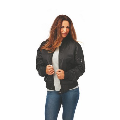 Bravo MA-1 Eco Flight Jacket (Black)