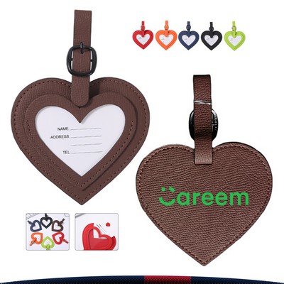 PU Love Luggage Tag