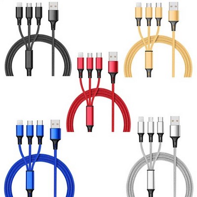 3-in-1 Multi-Charging Cable