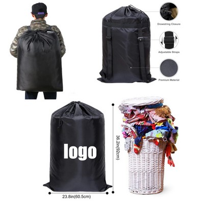 Extra Large Laundry Bag Rucksack for Convenient Laundry Transport