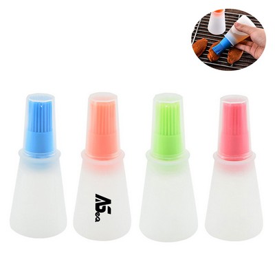 Silicone Oil Bottles With Brushes