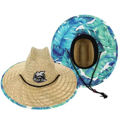 Lifeguard Straw Hat