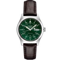 Seiko 5 Sports Automatic Watch w/Green Dial