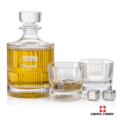 Blackwell Decanter Set & Ice Cubes