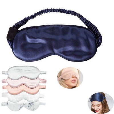 Silk Sleep Eye Mask with Dual-Layer Comfort