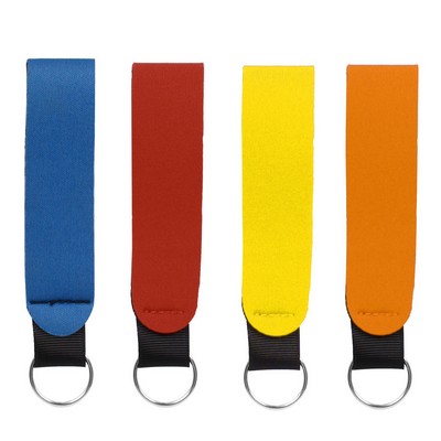 Neoprene Wristband Keychain