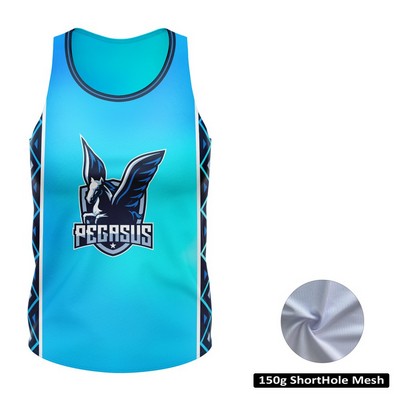 Women's Sublimation Basketball Jersey - Short Hole Mesh