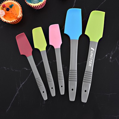 Silicone Spatula Silicone Tools for Cooking Baking Mixing Non-Stick Cookware Handle