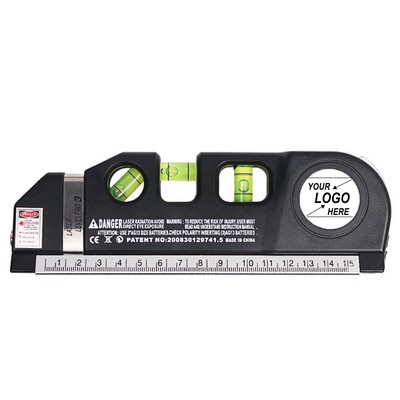 3-in-1 Laser Level with Tape Measure for Accurate Measurements