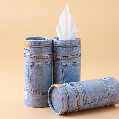 Full Color Two Ply Tissue Canister