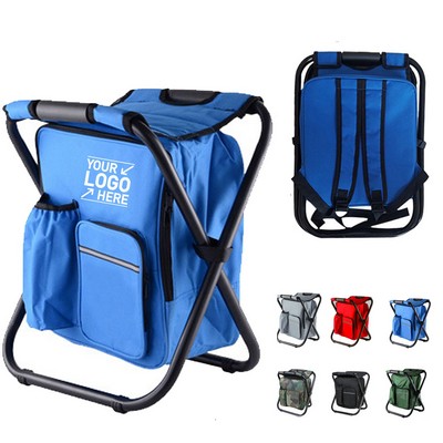 3 in 1 Cooler Backpack Stool