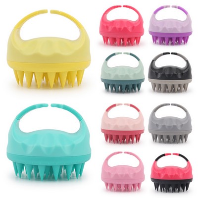 Silicone Massager Shampoo Brush