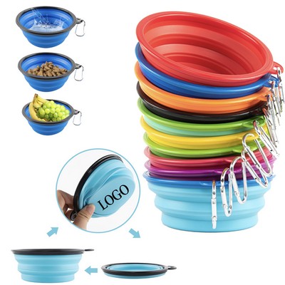 350Ml Foldable Silicone Dog Bowl