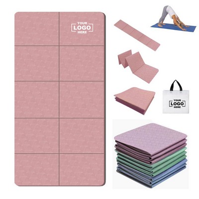 Foldable TPE Yoga Mat