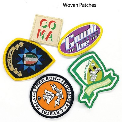 Customized Die-Cut Woven Patches